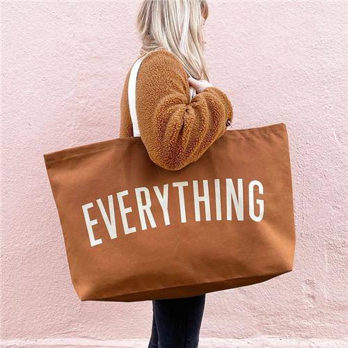 Promotion cheaper price big cotton tote shopping bag