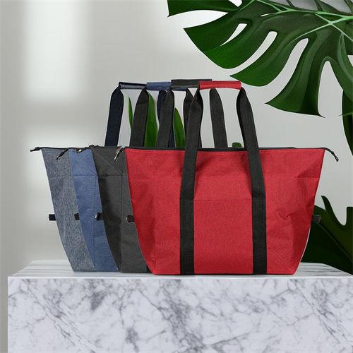 Customized logo simple and new fashion insulated thermal lunch tote cooler bag