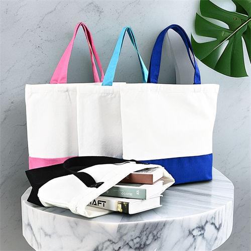 Hot Sale Eco Friendly Reusable Designer Cloth Canvas Cotton Shopping Tote Bag With Custom Logo Printed