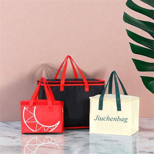 Wholesale food lunch delivery bag large insulated tote bag booler bag with logo