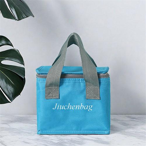 Custom recycled eco friendly oxford lunch cooler bag insulated tote bag